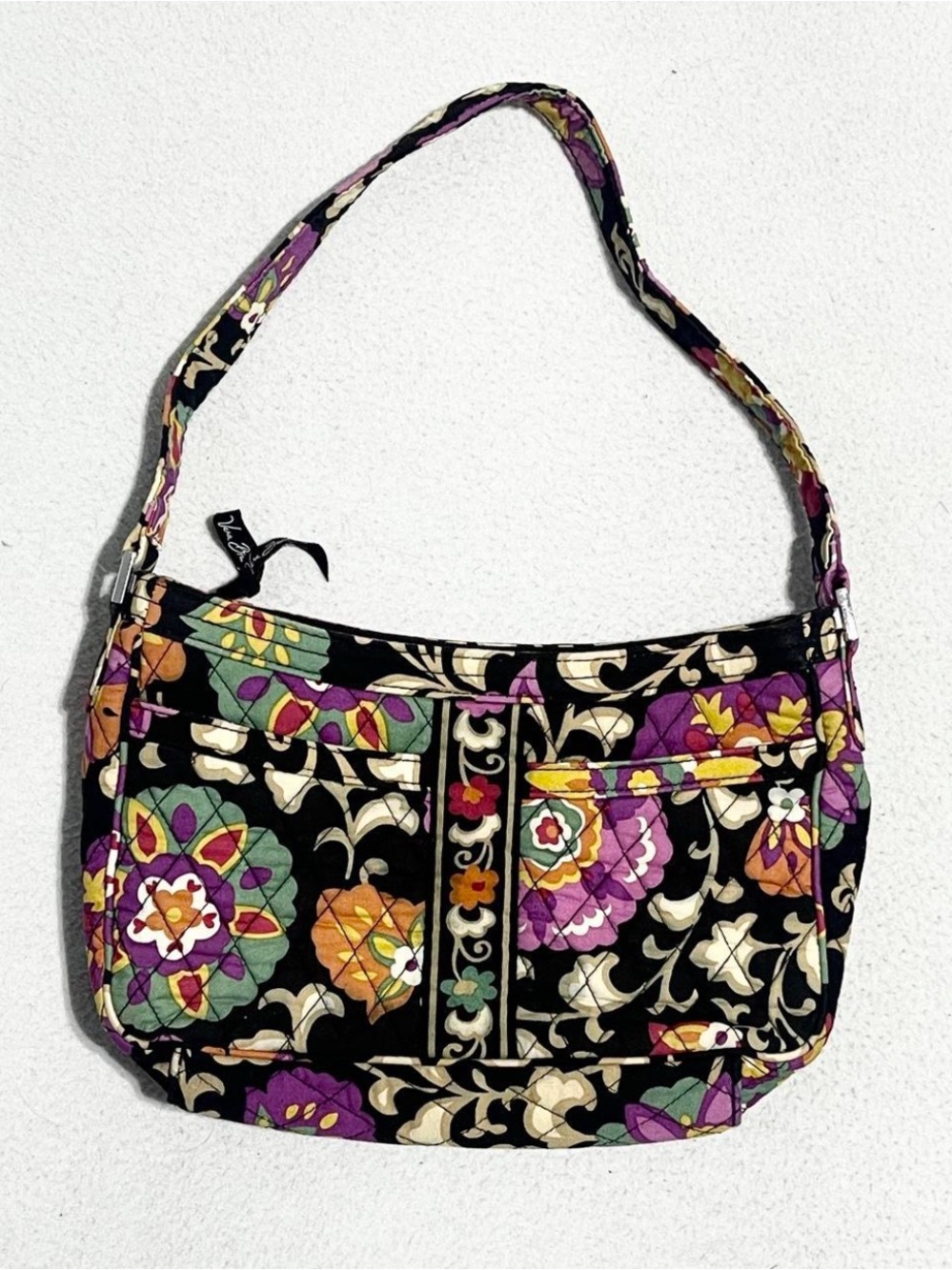 Quilted Floral Vera Bradley shoulder bag
